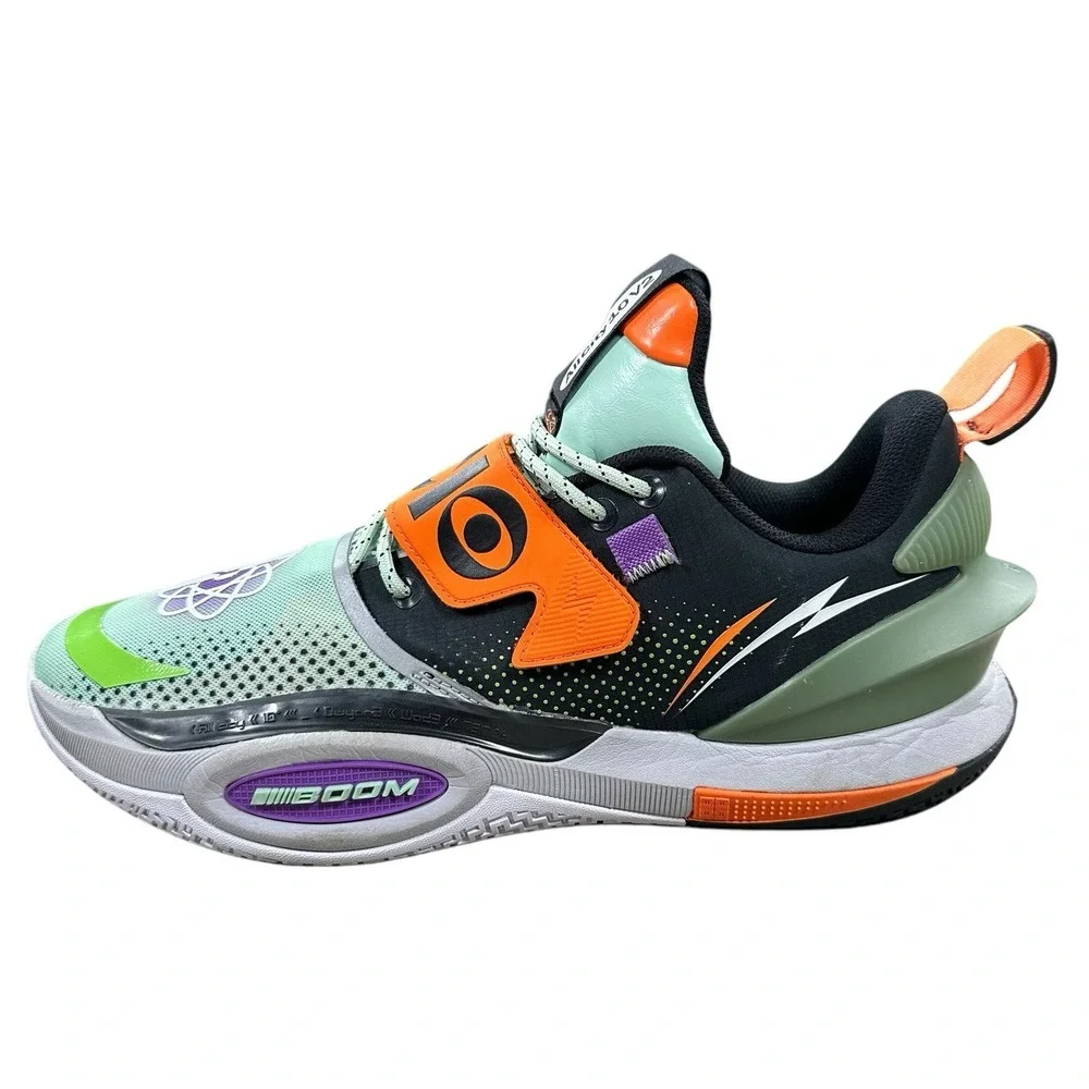 All City 10 V2 Men's Size 12 US‎ Shoes Green Black Orange Boom ABA 059-14